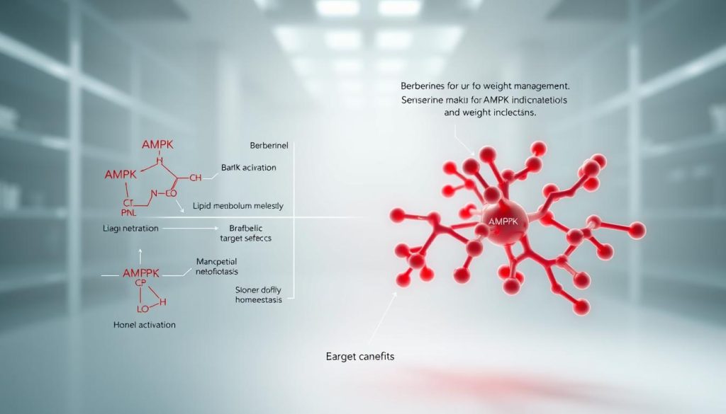 Berberine metabolic mechanisms for weight management